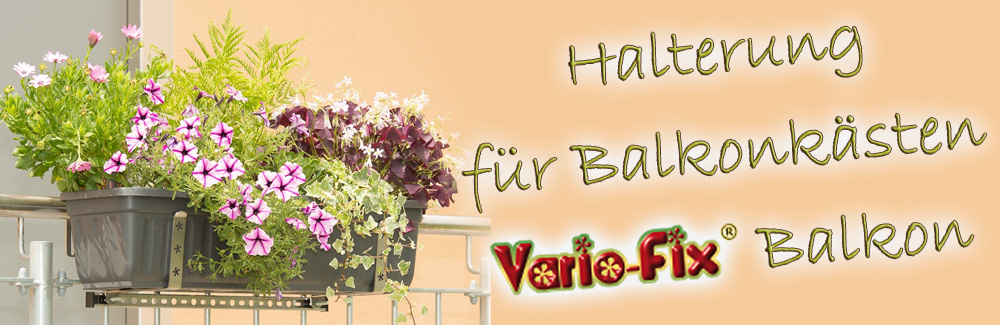 Balkon Halterung fuer Balkonkaesten