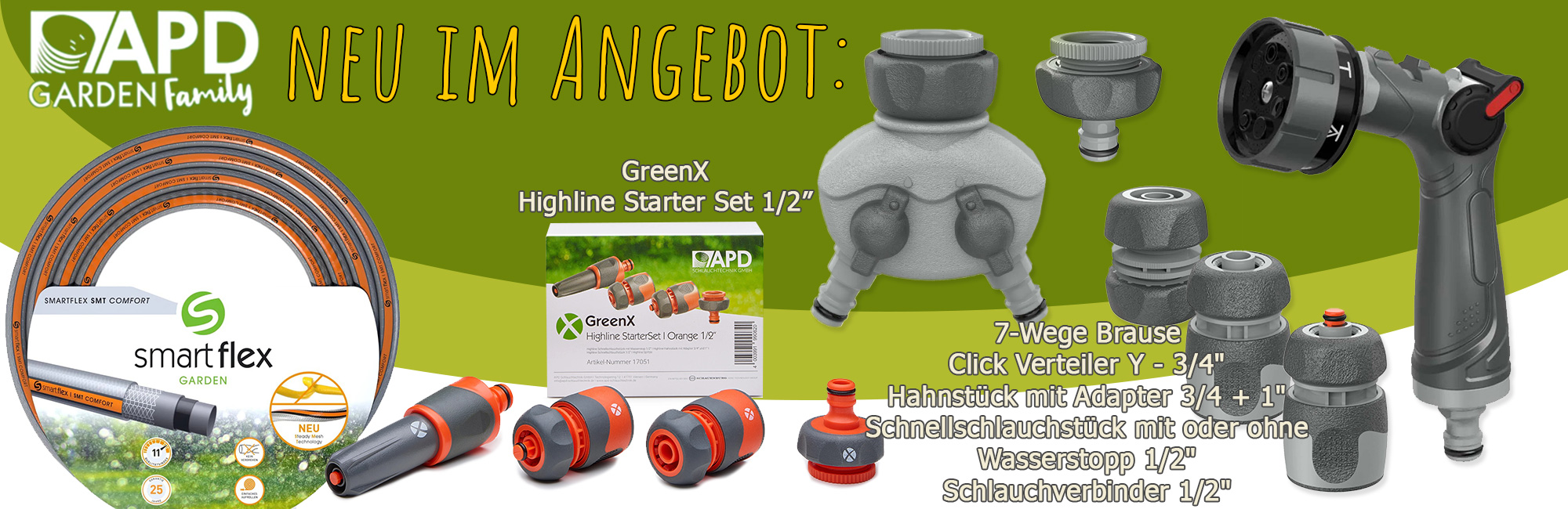 Gartenbewaesserung GreenX Highline