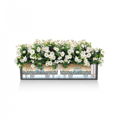 BALCONERA Cottage 80 mokka mit Halterung